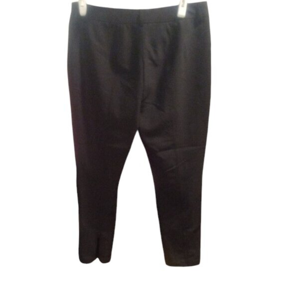 Akris Punto Classic Black Wool Pants | size 8 - Picture 5 of 7
